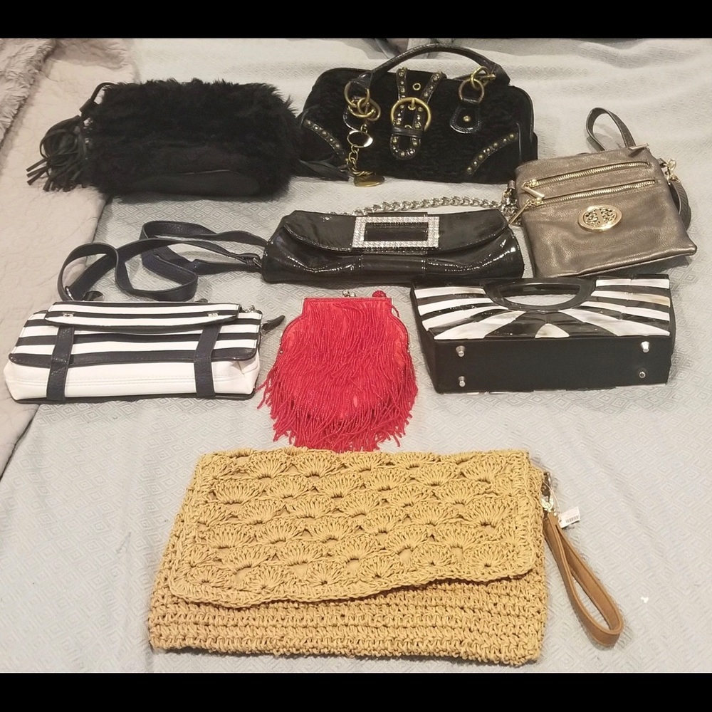 Various purses/bags $15 or $12 for more than one